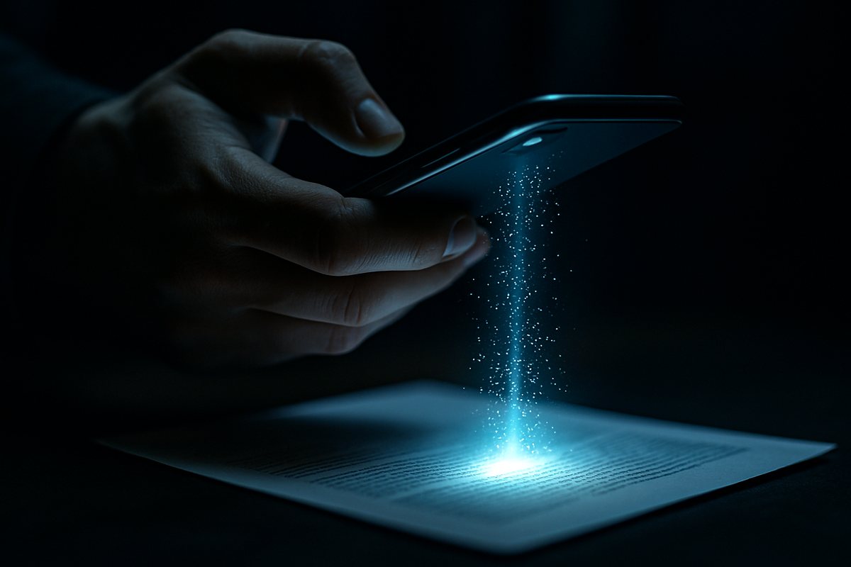Screenshot scanner